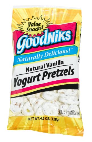 Good Sense Goodniks, Yogurt Prezels, 4.5-Ounce Bags (Pack of 12) by Good Sense