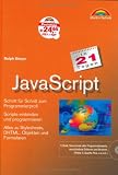 Review Markt + Technik Verlag  / JavaScript in 21 Tagen.