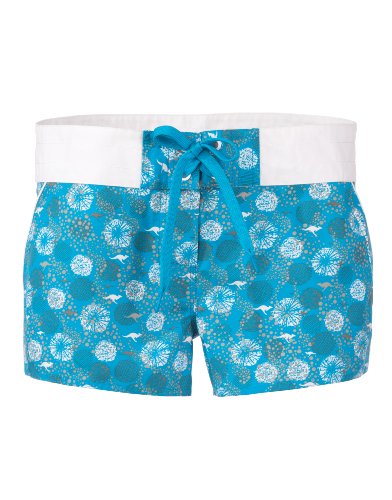 KangaROOS Damen Badeshorts Kamora 2, flowerballs scuba, 42, T0621/043