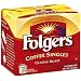 Folgers Classic Roast Coffee Singles, 19-Count Single Servings (Pack of 6)