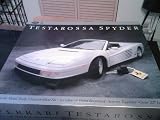 Pocher K52 Ferrari Testarossa Spider 1/8 Scale Metal Body Vintage Car Model Kit