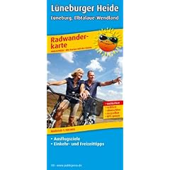 Radwanderkarte L�neburger Heide - L�neburg - Elbtalaue-Wendland: Mit Ausflugszielen, Einkehr- & Freizeittipps, rei�fest, wetterfest, abwischbar, ... beschriftbar und wieder abwischbar