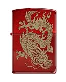 Zippo Oriental Dragon Candy Apple Red Lighter, 8894