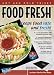 FoodFreshTM Black - Hot/Cold TrivetTM - Keeps food safe and fresh!