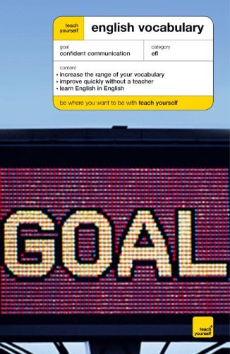 Teach Yourself English Vocabulary (Teach Yourself Languages) Accompanies Book