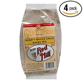 Bob's Red Mill Gluten-Free Whole Grain Bread Mix, 20-Ounce Units (Pack of 4)