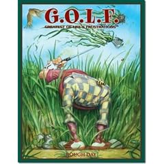 GOLF ROUGH DAY BLECHSCHILD USA NEU GRO� S390