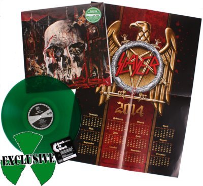 Album Art for South of Heaven 180 Gram Green Vinyl by Slayer