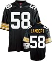 Jack Lambert Pittsburgh Steelers Black NFL Premier Throwback Jersey
