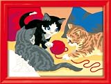 Eigenschaften Ravensburger 29110 / Ravensburger 291106 - Malen nach Zaheln, Verspielte Kätzchen, 24x18 cm