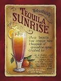 Tequila Sunrise Subject Art Poster Print by Lisa Audit, 6x8
