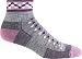 Darn Tough Vermont Merino Wool 1/4 Cushion Sock (Ricrack Plum, Small)