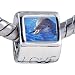 Pandora Style Bead Smiling Dolphin Beads Fits title=