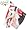 Women's Glove It Black/White/Red News Collection 1 Glove LH Black/White/Red