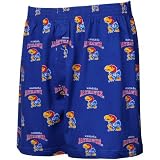 NCAA Men's Kansas Jayhawks Supreme Boxers (Royal, X-Large)
