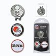 Team Golf 30747 Cleveland Browns Golf Ball Marker Hat Clip