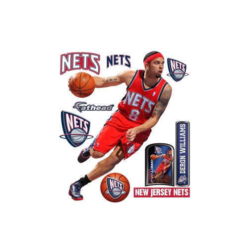 NBA New Jersey Nets Deron Williams Wall Graphic