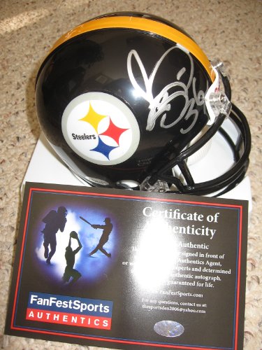 Jerome Bettis signed autographed Steelers Mini Helmet