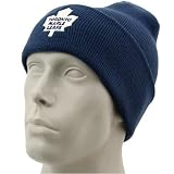 Reebok Toronto Maple Leaves Navy Blue Watch Knit Beanie