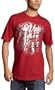 Ecko Unlimited Men's Million Dollar Script T-Shirt,Crimson,3XLarge
