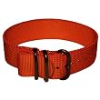 20mm Nylon Watch Band, Tactical Grade Strap, USCG Orange, Non-Glare PVD Hardware