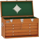 Grizzly H7713 23 Oak 6 Drawer Chest