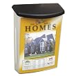Deflecto 790901 Outdoor literature display box, clear with black lid, 10w x 4-1/2d x 13-1/8h