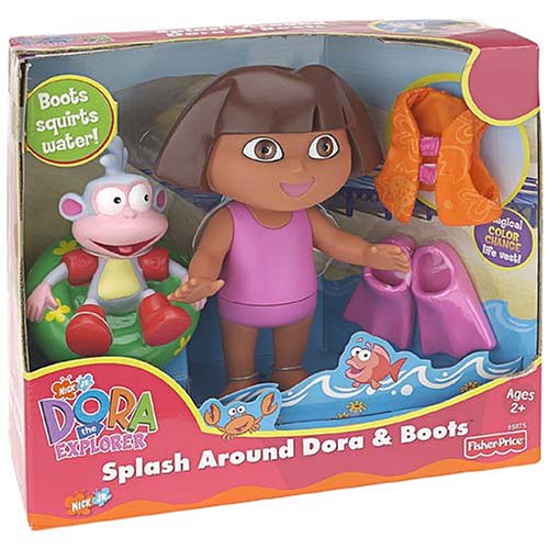 Buy Dora the Explorer - Splash Around Dora & Boots online at Discounted New and Used prices. Delivered to your door with Childrens Toyshop.com