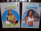 Gunnar Petersons CORE SECRETS 2 DVD SET: FULL BODY CHALLENGE + AB ASSAULT with Brooke Burke