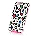 iPhone 6 Case, Style4U iPhone 6 Colorful Leopard Design Slim Fit Hybrid Armor Case for Apple iPhone 6 4.7-inch with 1 Stylus and 1 HD Clear Screen Protector [Leopard Hot Pink]