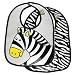 Baby : Zebra Baby Bib Set by ORE