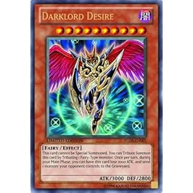  Yu-Gi-Oh! - Darklord Desire - GX Manga Promos Series 5 - #YG05-EN001 - Promo Edition - Ultra Rare