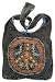 Peace Sign Embroidered Stonewashed Sling Bag
