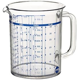 Emsa SUPERLINE 221710 Measuring Jug 1.0 L Transparent