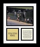 Vietnam Veterans Memorial 13 x 11 Framed Photograph (NP79A-2E6)