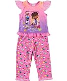 Disney Doc McStuffin Girls 2 Piece "Friendship is the Best Medicine" Pants Pajama Set (2T)
