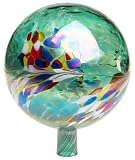 Bird Brain 16051 10-inch Kaleidoscope Gazing Ball - Green