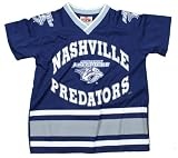 Nashville Predators Boys Replica Mesh Youth Jersey (8-20) (Youth Medium, Blue/ Grey)