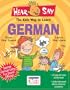 Hear-Say German [With Activity Book] (Amazing Hear Say) (German Edition)