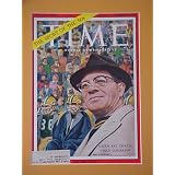 Vince Lombardi Green Bay Packers December 21 1962 Time Magazine Fabulous Beautiful Condition Professionally Matted Cover 11 X 14 Inch Size Delivered Ready For Framing