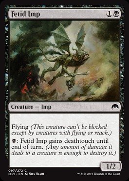 Magic: the Gathering - Fetid Imp (097/272) - Origins