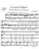 Offenbach: Les Contes d'Hoffmann - Il etait une fois a la cour dEisenach - Hoffmann, tenor: Instantly download and print sheet music