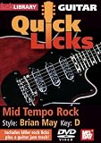 Guitar Quick Licks: Mid Tempo Rock, Brian May Style