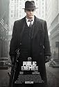 Public Enemies Johnny Depp Christian Bale Movie Poster Original