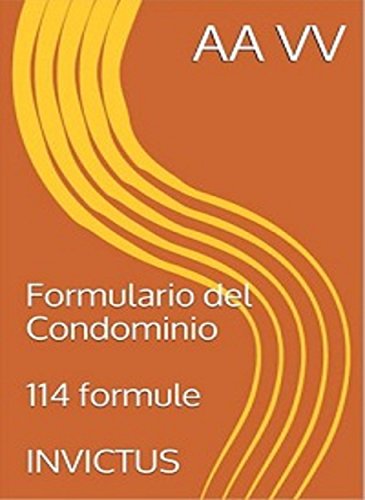 Formulario del condominio (Italian Edition)