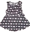 Toddler 2-piece Babydoll Swimwear Black/Pink Bows
