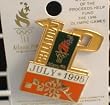 12 Months July 1995 - 1996 Atlanta Olympic Pin