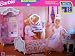 Barbie Bedroom Playset - Folding Pretty House (1998 Arcotoys, Mattel)