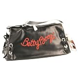 Betty Boop Cursive Black Purse