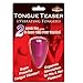 Vibrating Silicone Tongue Teaser Magenta